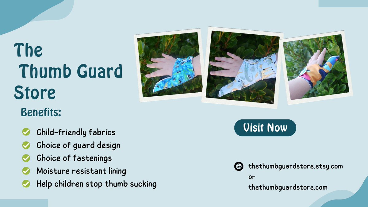 Anecdotal evidence suggests that many adults still suck their thumbs, perhaps as many as 1 in 10. This is why we make #ThumbGuards for adults too. etsy.com/nz/shop/TheThu… #firsttmaster #inbizhour #womaninbizhour #elevenseshour #CraftBizParty #MHHSBD