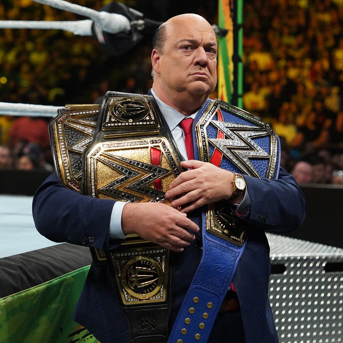 WWE's tweet photo. Happy birthday to the Wise Man @HeymanHustle! https://t.co/8YndHXjtek