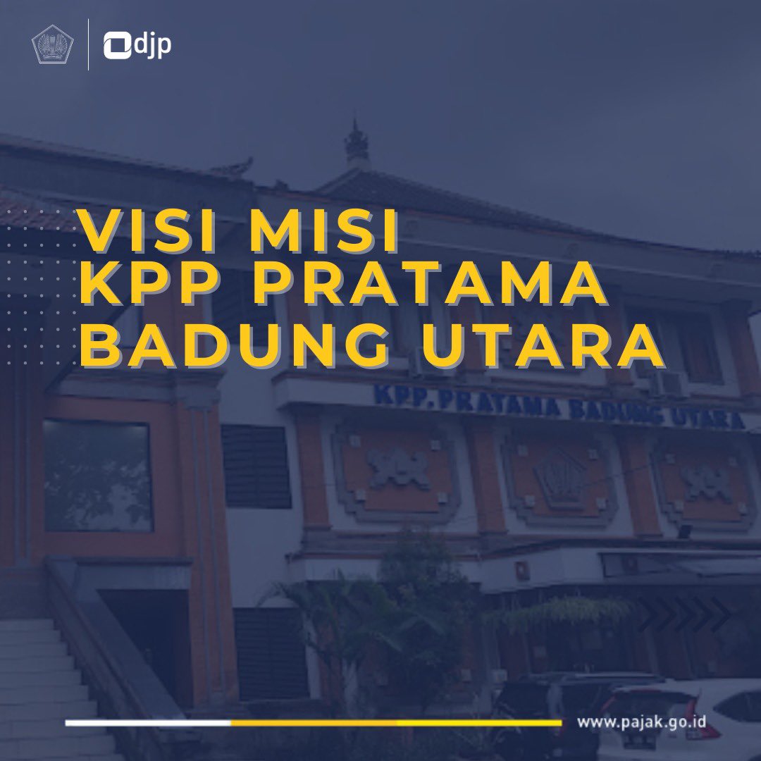 pajakbatara's tweet photo. Halo #SemetonPajak!
Apakah #SemetonPajak mengetahui apa visi dan misi Kantor Pelayanan Pajak Pratama Badung Utara dalam melaksanakan tugas? Simak infografis di atas untuk informasi lebih lanjut!
#PajakKitaUntukKita
#PajakKuatIndonesiaMaju https://t.co/7idg9w0qeN