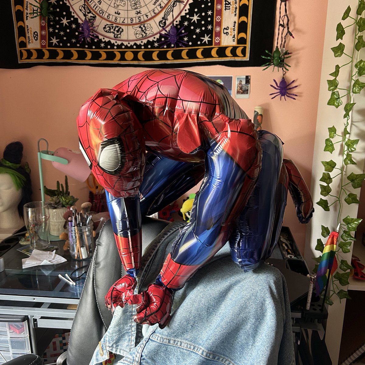 enbyluv's tweet photo. who let their weird looking cat inside my room smh my head https://t.co/eS4dA1pr60