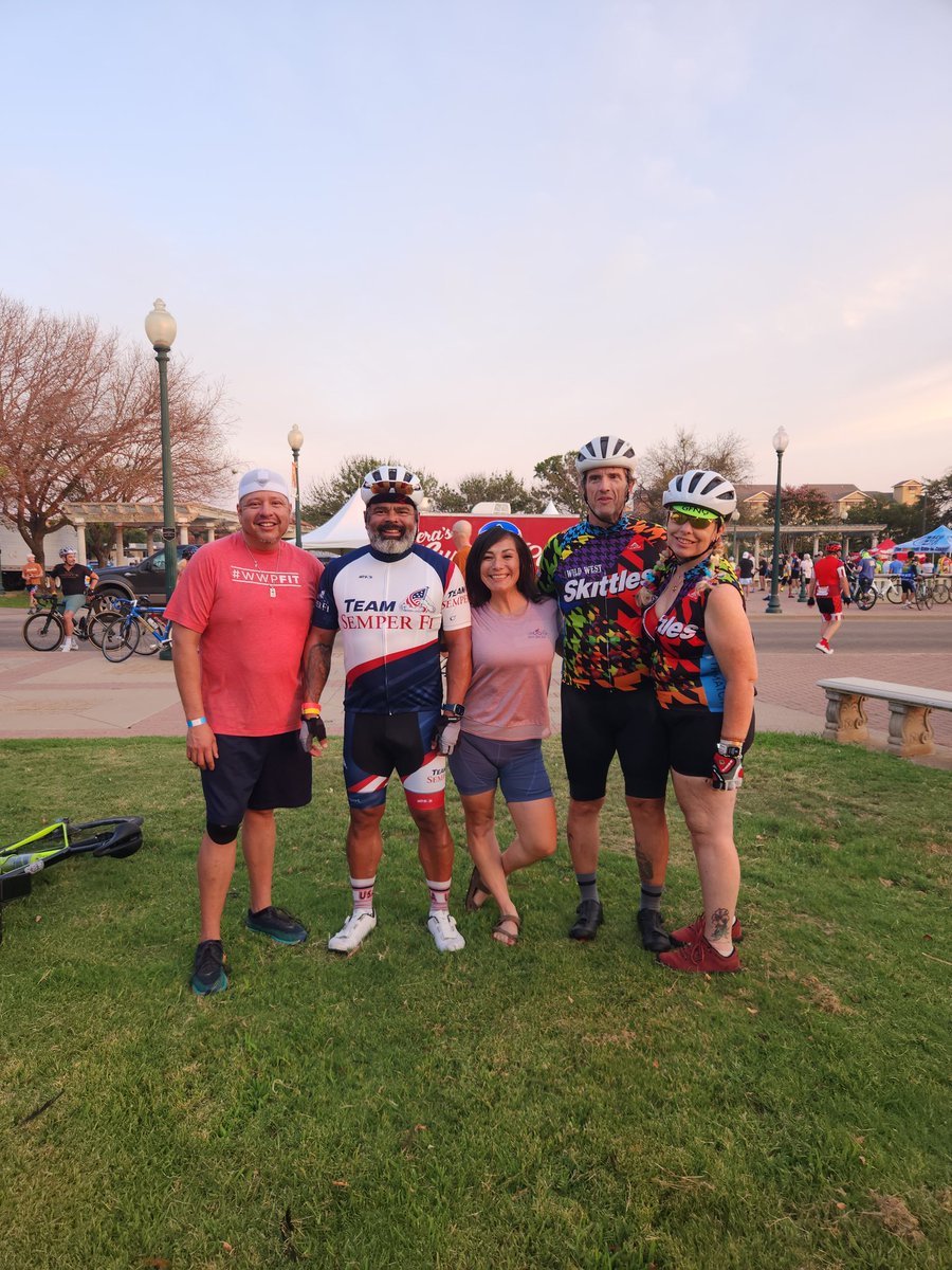 cmpena1's tweet photo. Skittles, take 2 🤦‍♀️ fail short of 52 yet again! Map & arrow fiasco. 100% #operatorerror!Missed a turn YET Again! 

I am so thankful for Yina & Fidencio.  Both had SUCH a great attitude.  We stopped discussed the error and decided we'd turn back. Despite turning around, we could not pinpoint the missed turn.  So we pushed forward to the finish line ending with a womping 43 miles.  

I was so disappointed and felt like I'd failed them. After all, I was leading the group. I crossed the finish line, grabbed my medal, and headed for my vehicle.  I packed up my bike and left the event.  The worst part was that I ruined the end for myself because I was in my feelings despite EVERYONE else having had a great ride! 

During our Post Ride social, we sat back and laughed about the missed turn, the fiasco, and even planned another Group Ride.   

$h!+ happens.  Having a circle to hold you up when things like this happens is #priceless.  
I'm extremely #thankfulgratefulblessed for my #EagleFamily #SBRFamily 
#TeamRWB #TeamRWBWaco @TeamRWB #cycling #cyclingwoes #rideleader #ridegonewrong