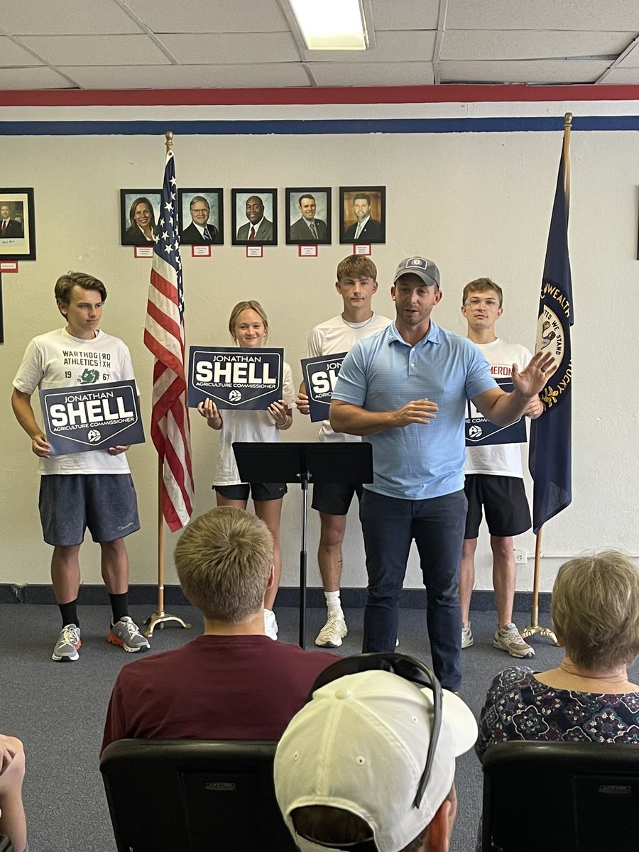 JShellKY's tweet image. Busy weekend on the campaign trail to be KY’s Ag Commissioner. Stops in Edmonson, Lexington, Henderson, &amp;amp; @rep_webber represented the campaign in Simpson. Strong support across the state.