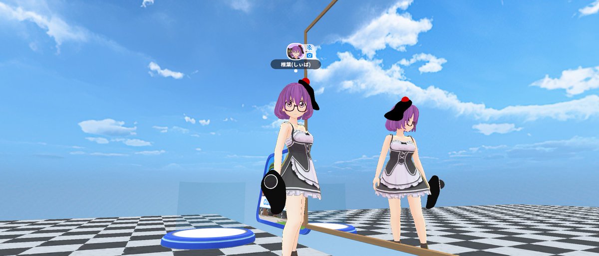 ShapelabでVR粘土こねこねしたものを無事に #cluster に持ってこれました。fbxエクスポート時にテクスチャ生成で。