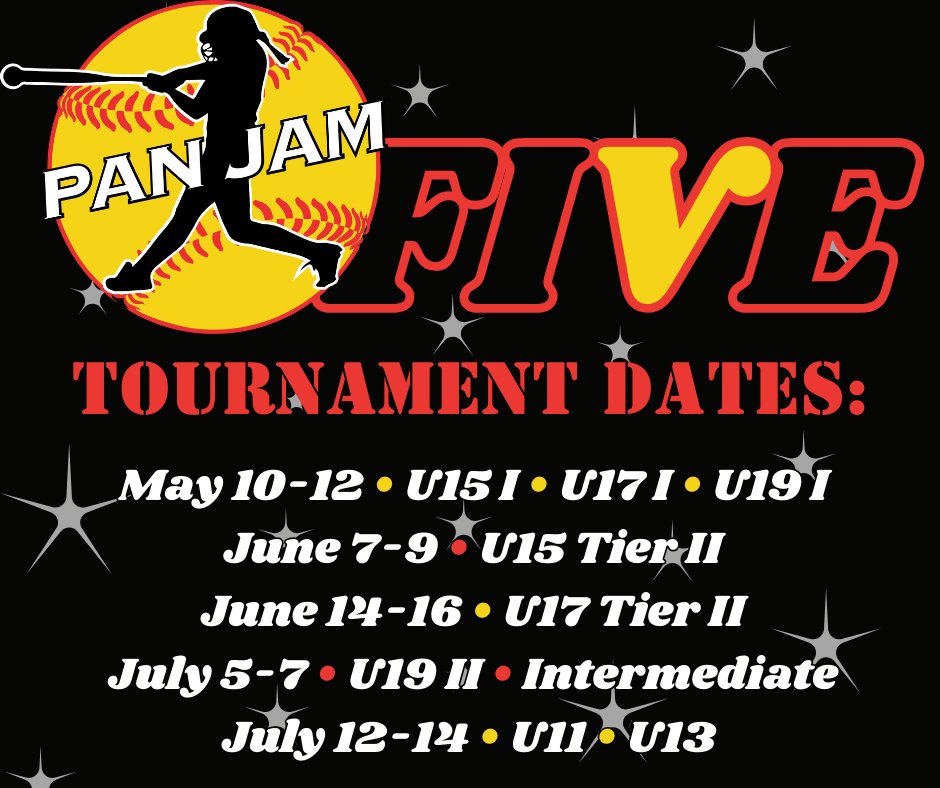 PanJAMFastpitch's tweet photo. What is happening?!  Pan-JAM V is happening!!  Now you know when: https://t.co/9BE2xyIM8d