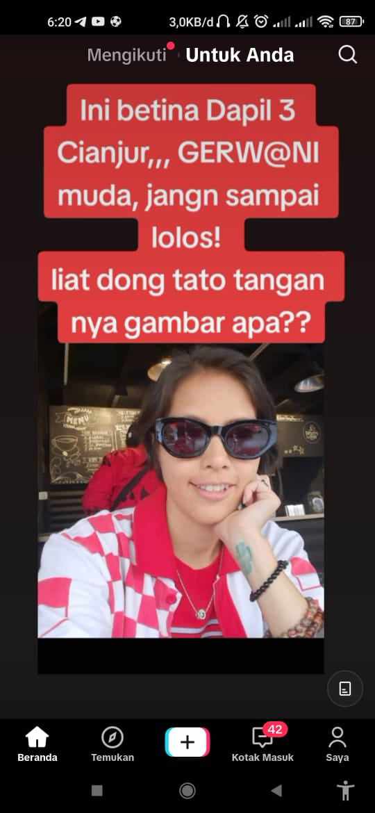 *inilah alamatnya Novie Bule, Noviana Kurniati, S.I.Kom GERWANi Muda Yg Ber-Tatto Sbg Pengikut Dan Pendukung Dajjal Laknatullah Caleg Dari PDI-P Yg Mendorong Rocky Gerung, Noviana.na24@gmail.com 087883033397 jl Cipinang Cempedak 1 b/3 RT 3 RW 14 jatinegara Jak Tim* Janda 3anak'