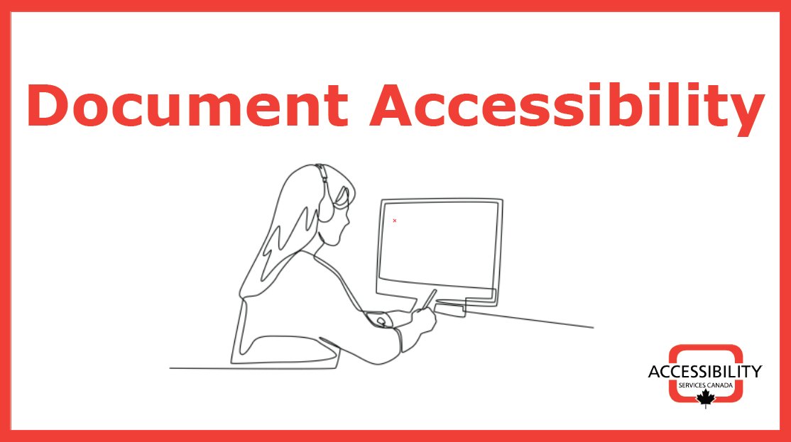 NSaccessibility's tweet photo. Get to know the most common accessibility checkers for #MicrosoftOffice, #AdobeAcrobat Professional, online, and assistive technology checkers – and how to use them to ensure your documents are #accessible!

Sign up now!

https://t.co/PWHYmCLXYO

#A11y #DocumentAccessibility https://t.co/ucTrlPvVCI