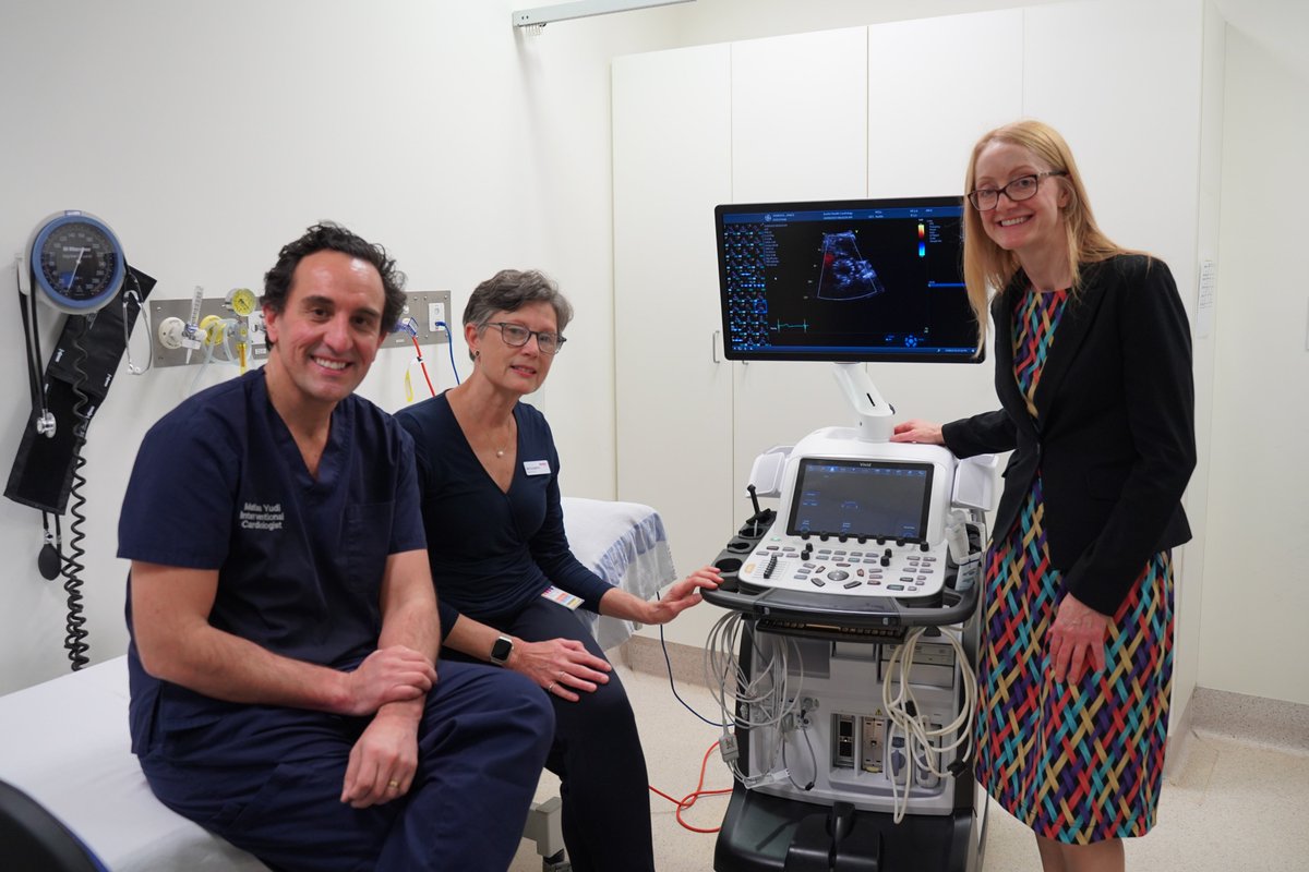 Thanks to donors who supported our highest priorities, Austin Health purchased a high-definition, four-dimensional echocardiographic system. This life-saving technology will support the Cardiology department, improving patient flow and outcomes bit.ly/3Zc44jP