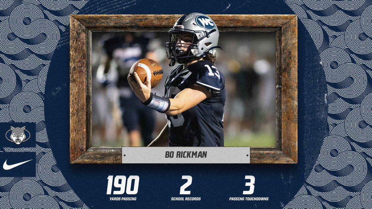 QB Bo Rickman set 2 new school record in the win against Walnut on Friday Night. Bo now holds the record for most passing yards and passing touchdowns in a game. <a href="/MikeDyer/">Mike Dyer</a> <a href="/FOX19Joe/">Joe Danneman</a> <a href="/mlaughman/">Melanie Laughman</a>