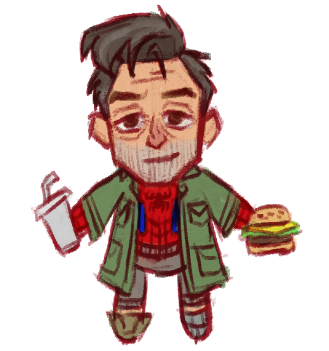 joglis_illust's tweet photo. *Turns your Peter into a plushie*
#AcrossTheSpiderVerse #PeterBParker #doodle https://t.co/EgoF18bsnT
