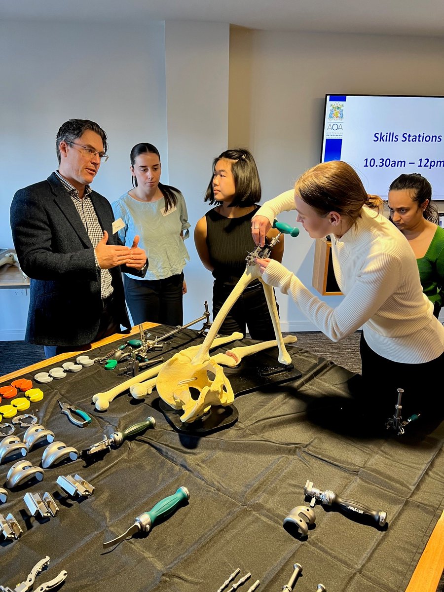 Over the weekend, AOA #OWL held its first workshop in Launceston, Tasmania. A great turnout for the first Tassie workshop, 16 participants got hands-on at skills stations with equipment and tools like drills, plates, and bone saws, followed by a Q&amp;A session.