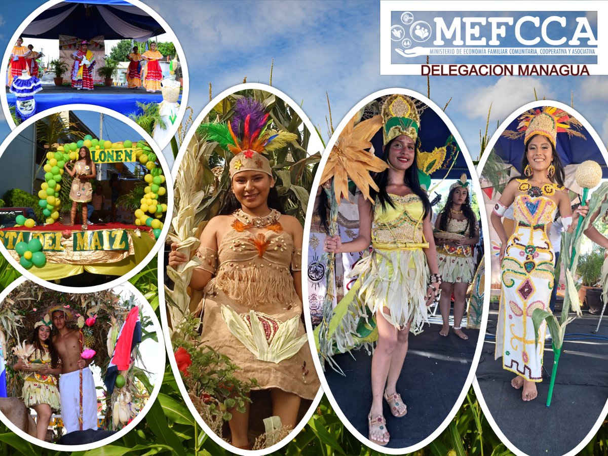 ManaguaMefcca's tweet photo. Desde el SDPCC #MEFCCA #INAFOR #MARENA #MAG #INTA #INIFOM realizamos Festival Municipal del Maíz y carnaval del maíz y salida de la cosecha (postrera) con el concurso de sabores de mi patria premiando la gastronomía tradicional acompañado de carnaval https://t.co/Nl5kP9QX2E