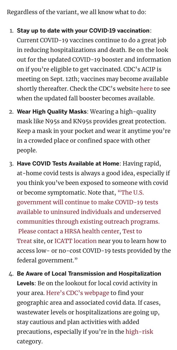 What’s Going on with COVID? And What’s BA.2.86? belfercenter.org/publication/wh… @BelferCenter