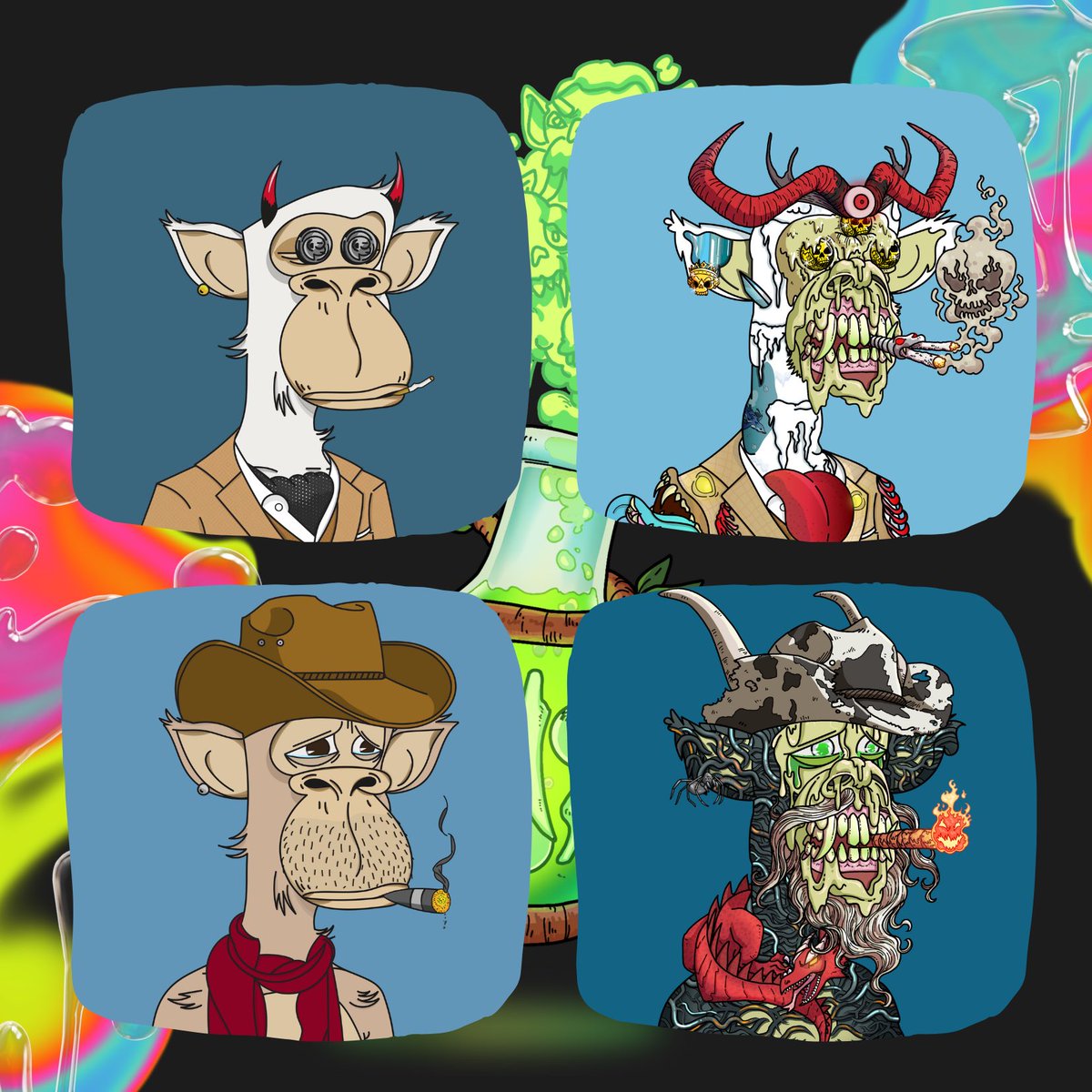 SirFred (@frdgrn) on Twitter photo These mutations are insane!!
Thank you <a href="/0xPolygonApe/">Polygon Ape: The Evolution</a> for these powerful <a href="/0xPolygonMutant/">Polygon Ape: The Mutation</a> !
#Serum #NFTs #NFT #PolygonApe These mutations are insane!!
Thank you <a href="/0xPolygonApe/">Polygon Ape: The Evolution</a> for these powerful <a href="/0xPolygonMutant/">Polygon Ape: The Mutation</a> !
#Serum #NFTs #NFT #PolygonApe