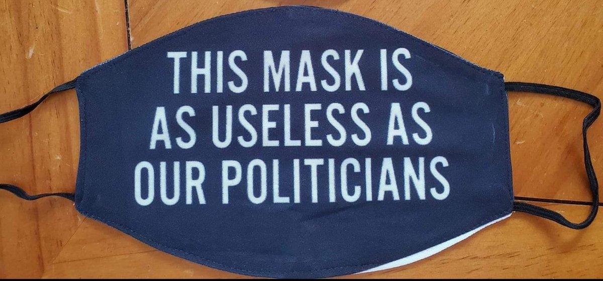 In other words... USELESS.

#NoCovidMask #WillNotComply #FauciLied #NoMoreMasks #CovidConspiracy