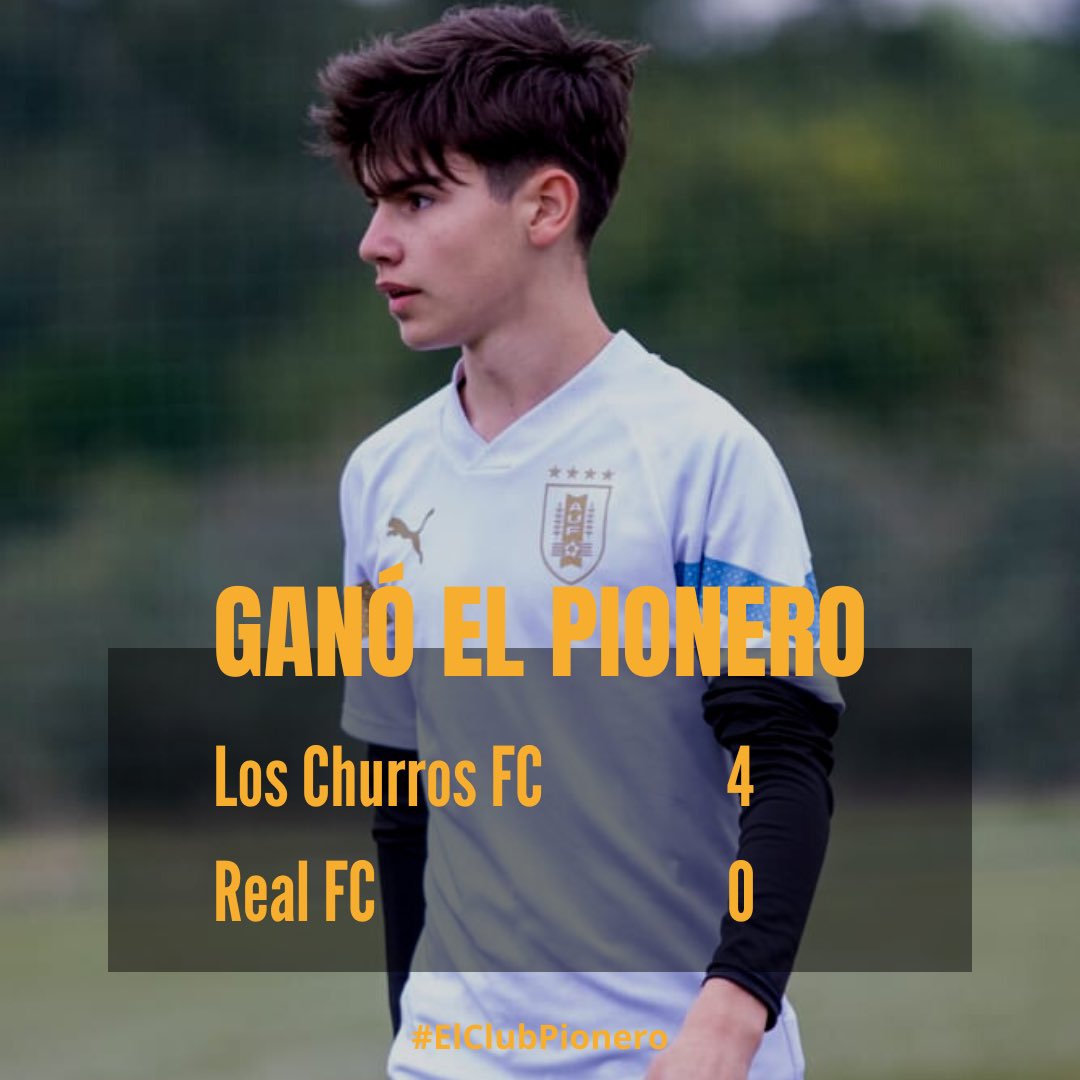 𝐺𝐴𝑁𝑂́ 𝐸𝐿 𝑃𝐼𝑂𝑁𝐸𝑅𝑂, 𝐺𝐴𝑁𝐴𝑅𝑂𝑁 𝐿𝑂𝑆 𝐶𝐻𝑈𝑅𝑅𝑂𝑆 🤩

Los Churros FC 4
Real FC 0

#ElClubPionero 👊🏼
