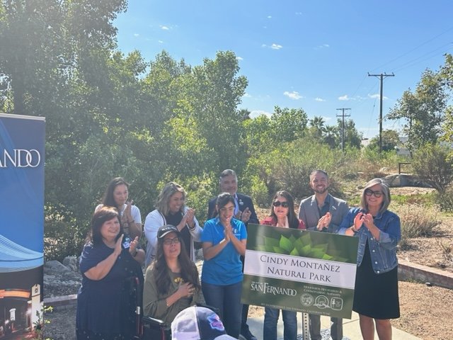 It was a beautiful day to celebrate the renaming of Pacoima Wash Natural Park after an extraordinary leader and trailblazer- now officially known as the Cindy Montañez Natural Park.