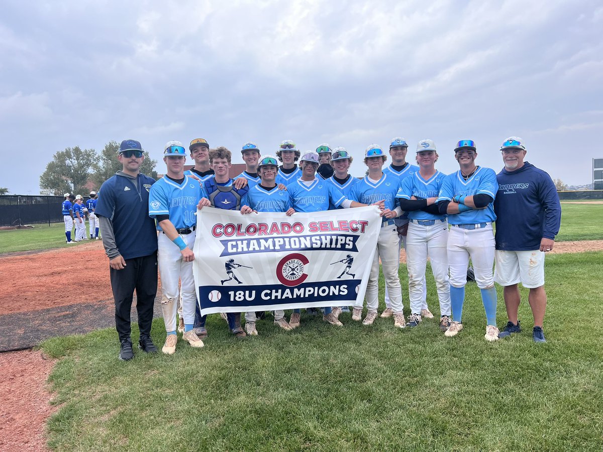 Shout out to Slammers Loeske 2025’s for going 4-0 at the Colorado Select Championship ⚾️ They scored 41 runs and only allowed 5 all tournament! 

#slammersnorth #slammersbaseball #slammersfamily #coloradobaseball