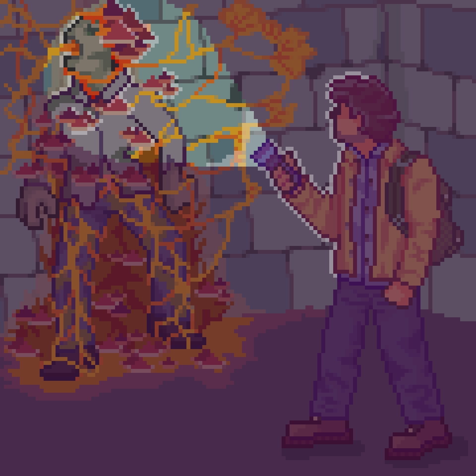 waffletoing's tweet photo. "No matter what, you keep finding something to fight for."

#pixelart #ドット絵 #TheLastOfUs #tlou https://t.co/ofcn3c5RA6