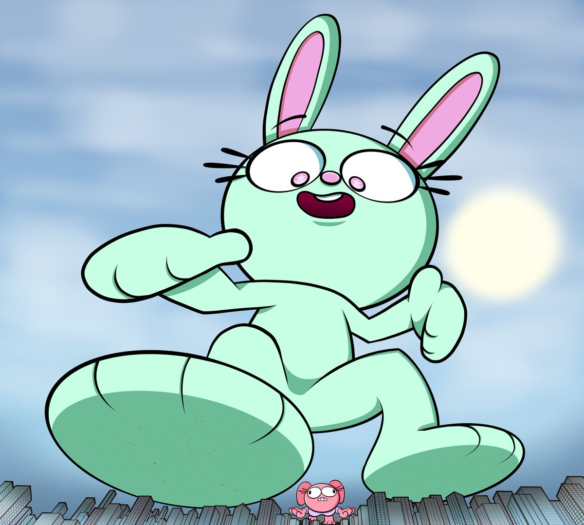 FuckerRoller's tweet photo. Don't worry, it's just a giant little rabbit destroying a few thousand buildings.

Better quality: https://t.co/qdevfmTOqC

#giantess #Sizetwitter #furry https://t.co/cEt38km4TG