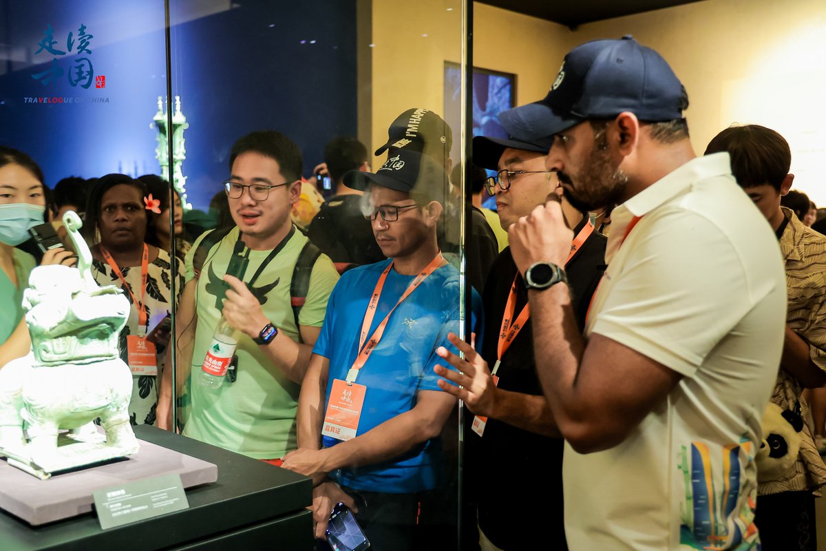 After slumbering for thousands of years, the Sanxingdui relics were unearthed and left the world in awe. Journalists from 13 countries followed #TravelogueofChina to visit the Sanxingdui archaeological site in <a href="/Chengdu_China/">Chengdu China</a>. Here, they experienced the resplendent brilliance of