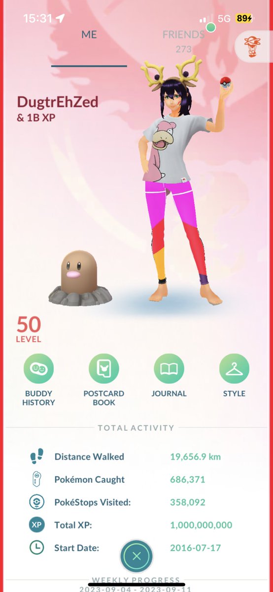 DugtrEhZed's tweet photo. Hey Tweeter, 
It’s been a while, but managed to get 1B XP done today! 
Huge thanks to everyone that’s helped along the way! London locals, Red Deer locals, global friends met along the way, and of course all my #HellRaiders! ❤️🎉 #1BXP #retirement?? #Goingsupercasual 👀😂 https://t.co/mT7hsrWLGG
