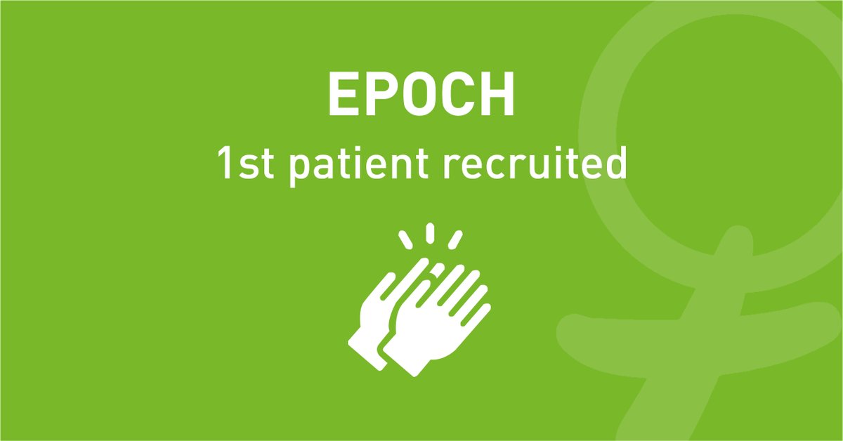 ANZGOG (@anzgog) on Twitter photo ANZGOG's EPOCH study has recruited its first patient at <a href="/PeterMacCC/">Peter Mac Cancer Centre</a> 👏
EPOCH is a Phase II open label international clinical trial, which seeks to improve outcomes in women with tubo-ovarian or uterine carcinosarcoma by providing patients with access to a treatment that offers a ANZGOG's EPOCH study has recruited its first patient at <a href="/PeterMacCC/">Peter Mac Cancer Centre</a> 👏
EPOCH is a Phase II open label international clinical trial, which seeks to improve outcomes in women with tubo-ovarian or uterine carcinosarcoma by providing patients with access to a treatment that offers a