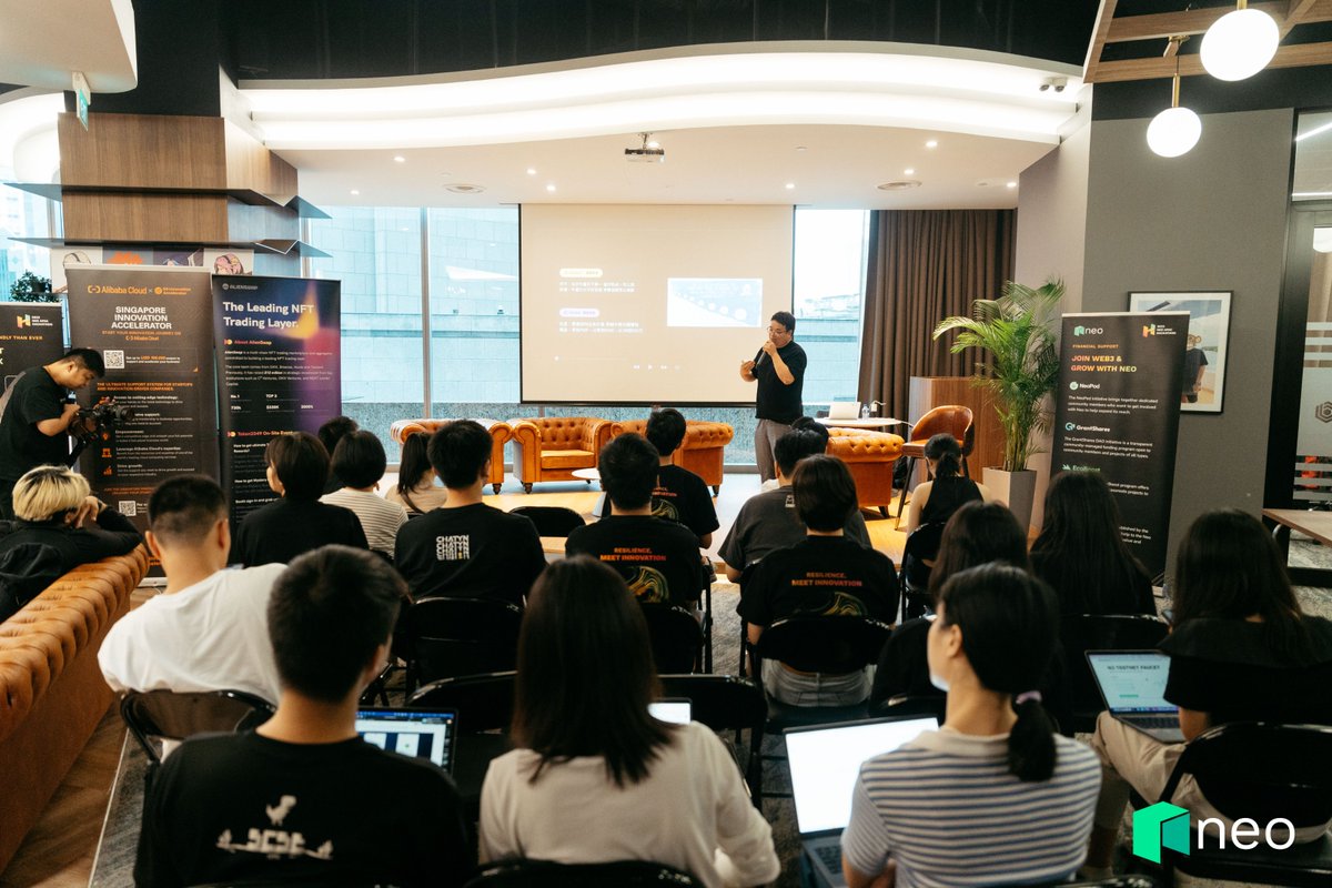 Neo_Blockchain's tweet photo. The final stop of #NeoAPACHackathon City GAS Stations has successfully wrapped up in #Singapore! 🚀

A heartfelt thanks to all our partners and dedicated participants for making this journey unforgettable! 💚 https://t.co/umUjxs047c