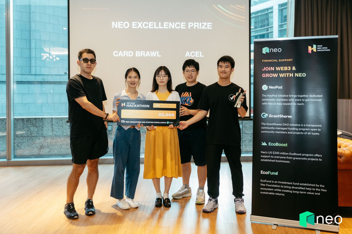 Neo_Blockchain's tweet photo. The final stop of #NeoAPACHackathon City GAS Stations has successfully wrapped up in #Singapore! 🚀

A heartfelt thanks to all our partners and dedicated participants for making this journey unforgettable! 💚 https://t.co/umUjxs047c