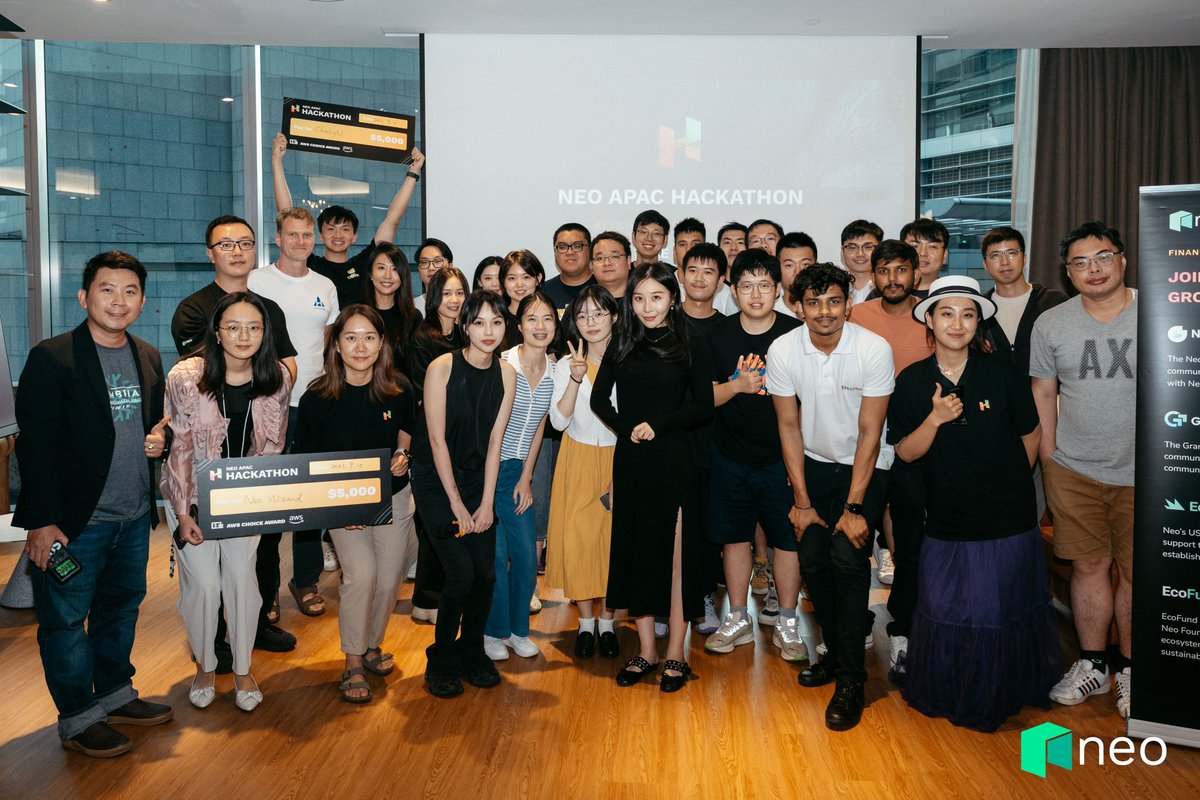 Neo_Blockchain's tweet photo. The final stop of #NeoAPACHackathon City GAS Stations has successfully wrapped up in #Singapore! 🚀

A heartfelt thanks to all our partners and dedicated participants for making this journey unforgettable! 💚 https://t.co/umUjxs047c