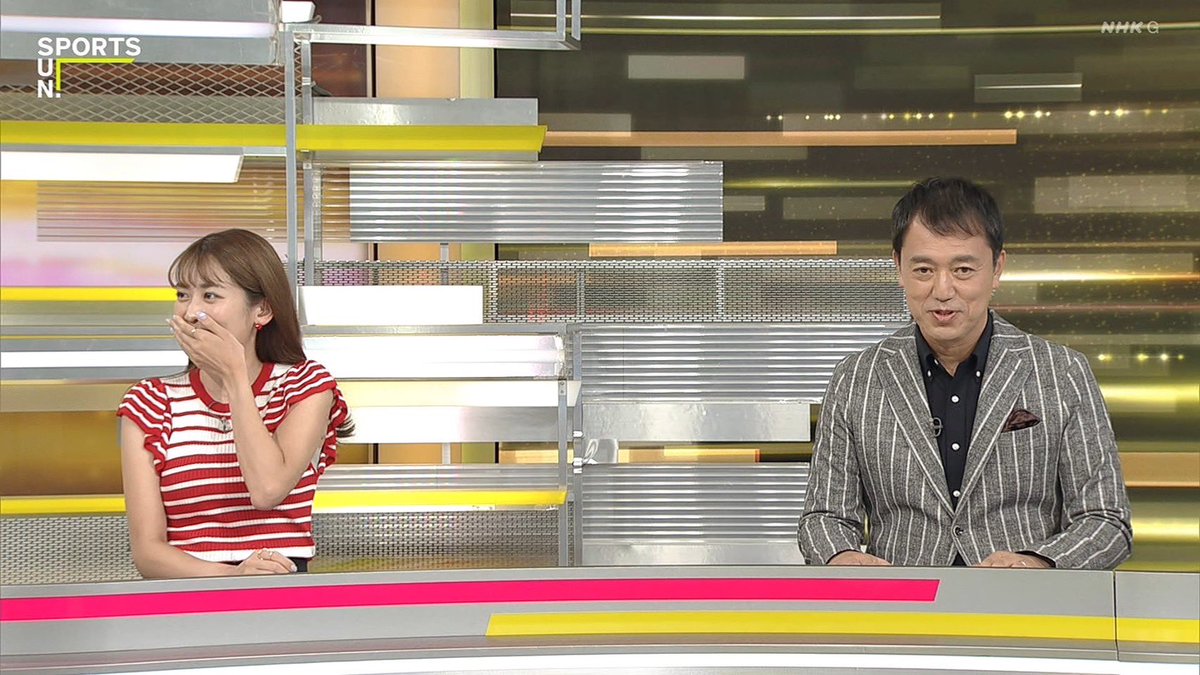 vote_her5's tweet photo. 昨日の中川アナ！

#���川安奈 #中川アナ #アナウンサー #女子アナ #NHK #サンデースポーツ #あんなこんな https://t.co/foMEuInJT9