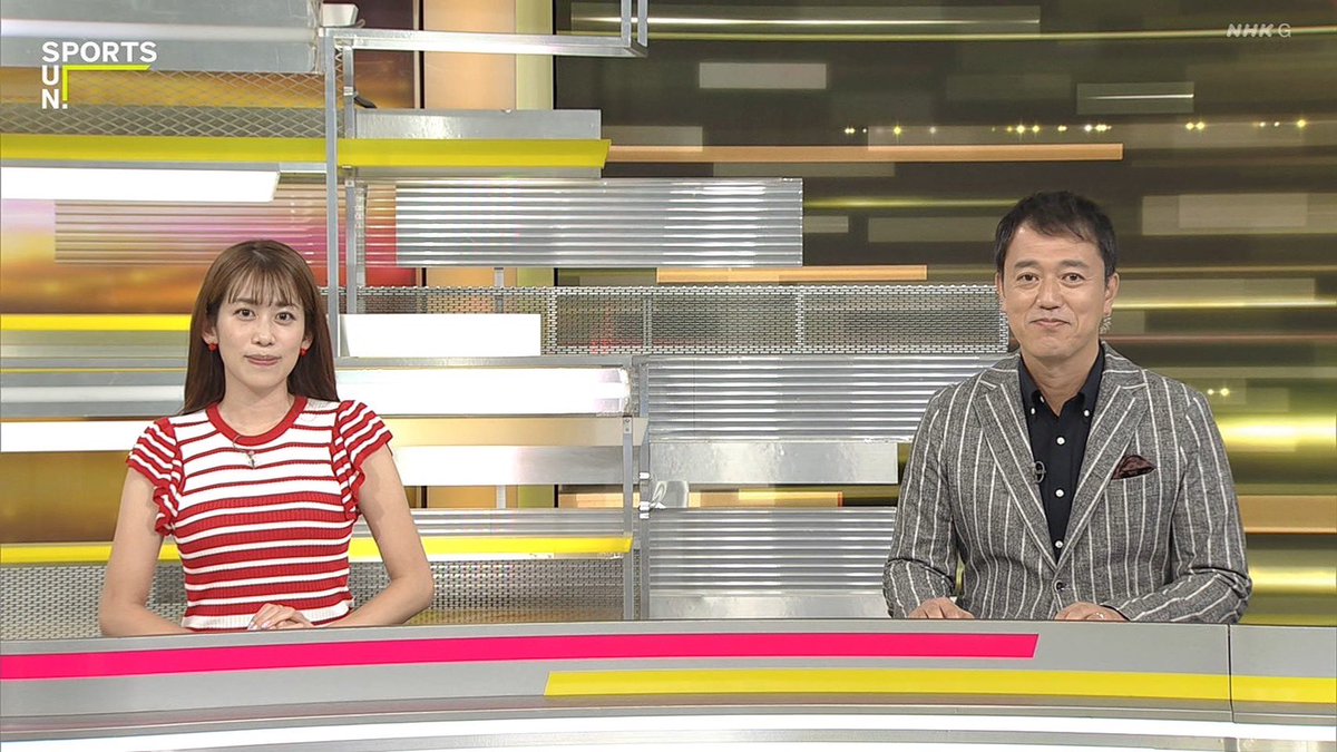 vote_her5's tweet photo. 昨日の中川アナ！

#���川安奈 #中川アナ #アナウンサー #女子アナ #NHK #サンデースポーツ #あんなこんな https://t.co/foMEuInJT9