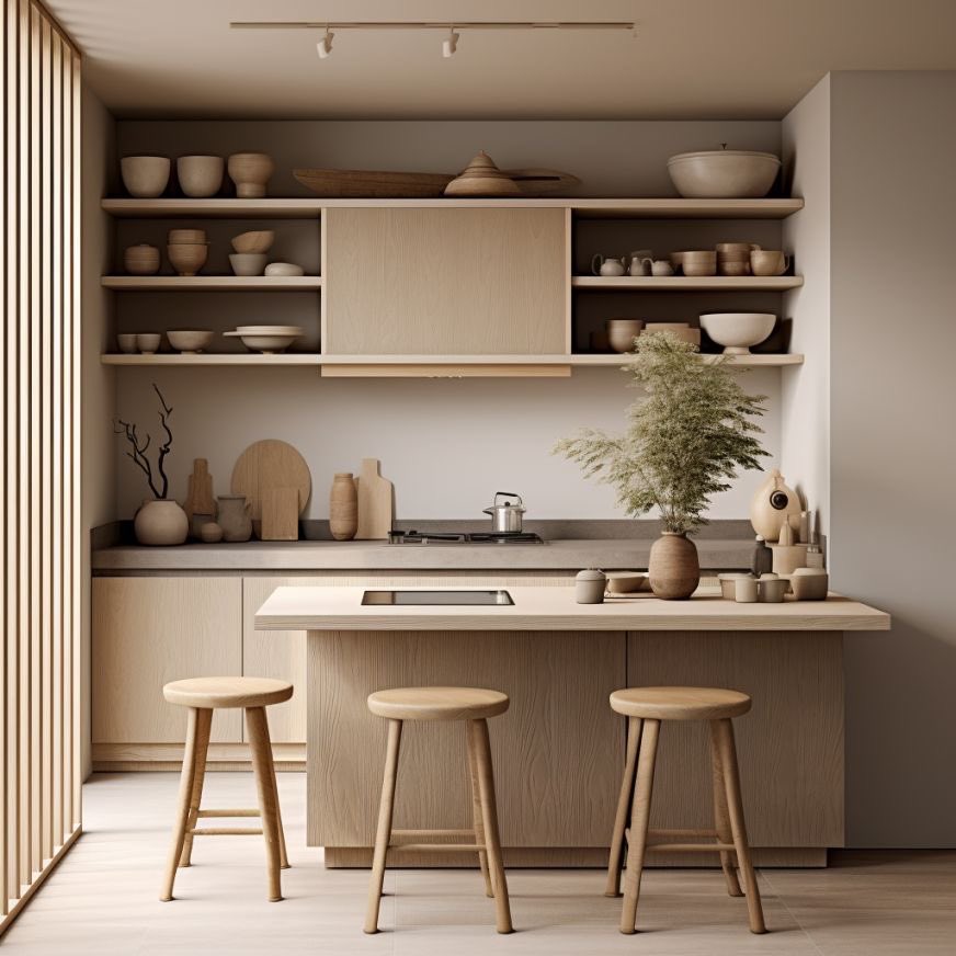 iggbuild's tweet photo. Kitchen cabinet berunsurkan ‘KONSEP MUJI’..Sape dekat sini minat vibes jepun tu boleh lah try untuk kitchen cabinet rumah korang. https://t.co/KmelpuDkrt