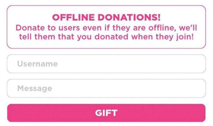 donating #robux

comment your roblox user
multiple winners