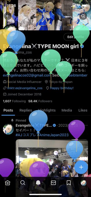 Twitterのコスプレ画像1