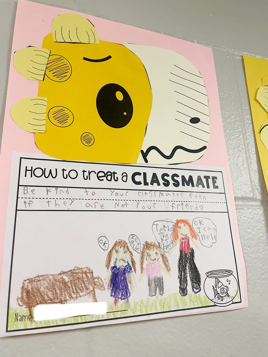 MissWinkelman's tweet photo. Check out what great ideas we had for ways to treat our classmates! 🧡💛🩷 https://t.co/xVsJwgkvYR
