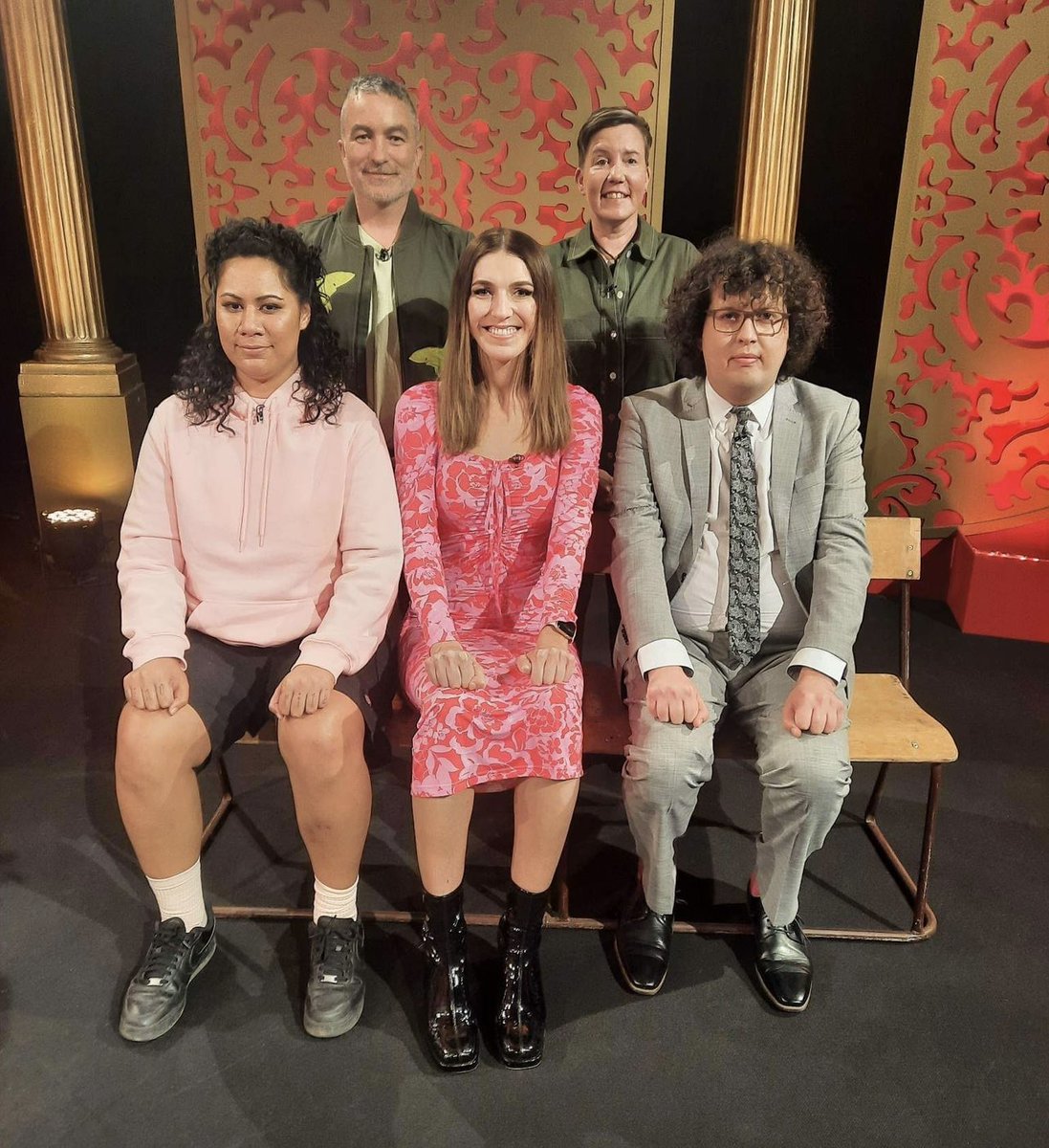 meladoodle's tweet image. Class of Taskmaster 2023. Only two episodes left. They’re excellent. #TaskmasterNZ