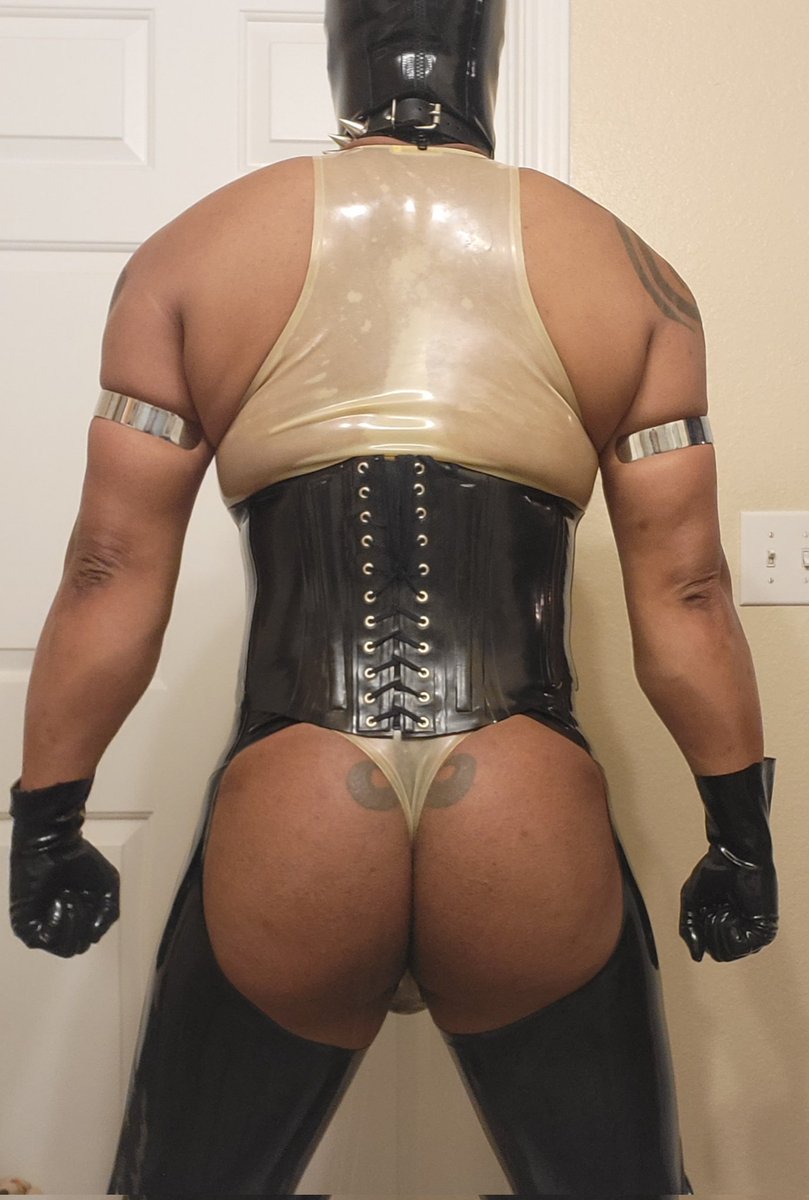 birthday presents well worth the wait. #corset #illusionthong <a href="/JACKlondongear/">JACKXXX</a>