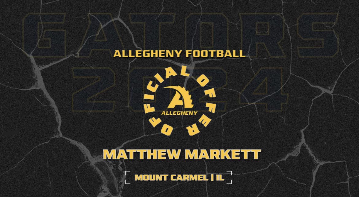 I’m very blessed and excited to have received an offer from Allegheny College !! <a href="/Coach_Layer/">Braden Layer</a>