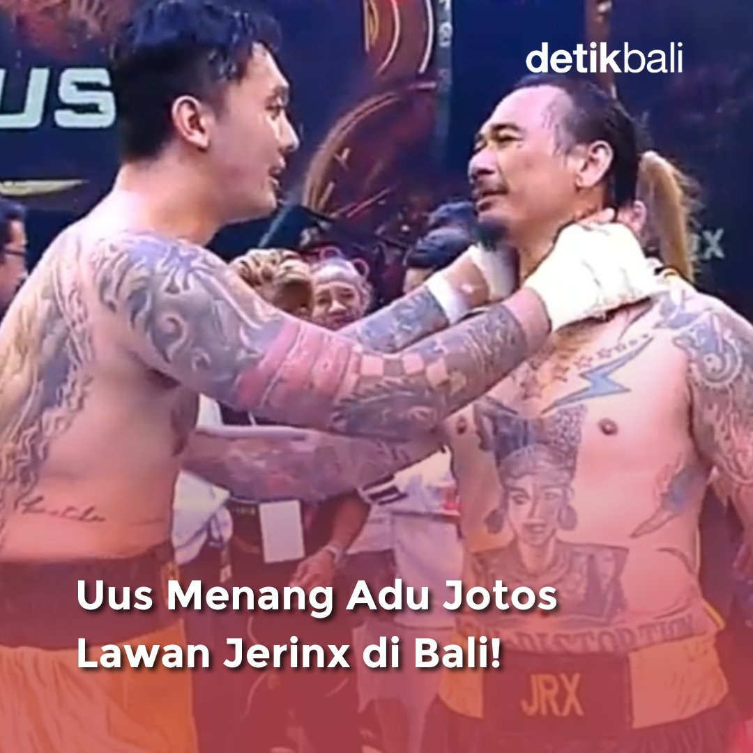 detikbali__'s tweet image. Mana nih pendukungnya Uus???
Uus menang adu jotos melawan drummer SID Jerinx pada Senin (11/9/23).
#Uus #Jerinx #HSS #Holywings #Badung #Bali #Atlas