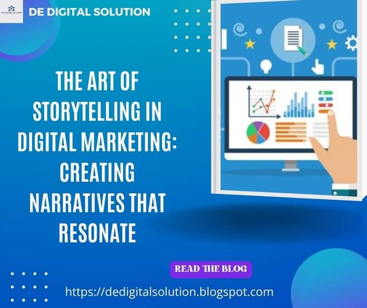 PayalRa322813's tweet image. The Art of Storytelling in Digital Marketing: Creating Narratives that Resonate

To Read More kindly visit our Website : dedigitalsolution.blogspot.com

#DigitalMarketing 📣#dedigitalsolution  #Storytelling 📖 #NarrativesThatResonate 💬 #ContentMarketing 🖋️ #EngageYourAudience 🤝 📱