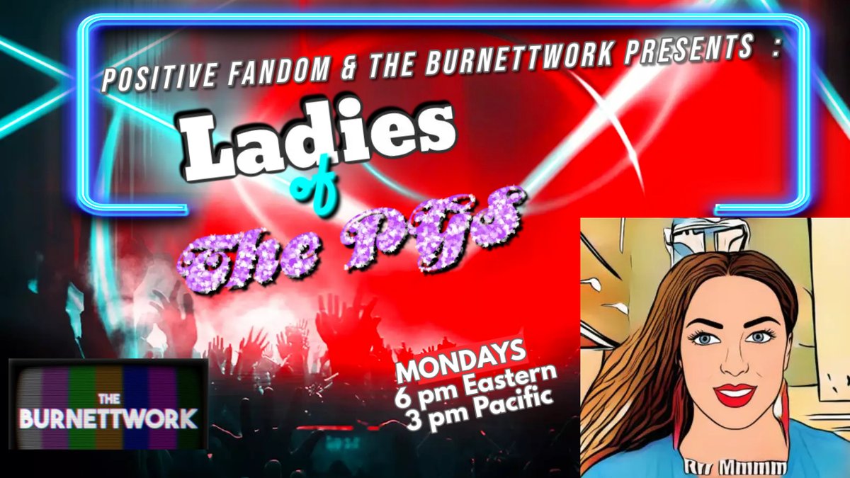 tomjrjackson's tweet photo. Because YOU asked for it ! Sept 11 join .@RrrMmmmPosFand &amp; .@LaReinaCreole for series 2 of 
LADIES OF THE PGS  episode  #51 only on The Burnettwork  6 pm eastern / 3 pm pacific ! #RT 

#positivefandom https://t.co/uMoeGcV9WT via @YouTube https://t.co/c2c8xSwMUF