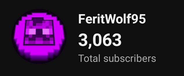 FeritWolf95's tweet photo. ⁉️👀 #3kSubs! #ThankYouSoMuch! 🥺💜 #IShouldBeAsleep https://t.co/6FR6sMdC7k