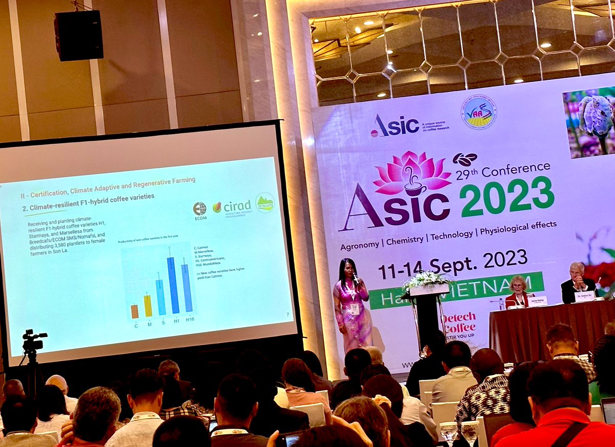 Francois_Roger's tweet photo. ☕️ Breedcafs EU Project in Vietnam 🇻🇳 @Cirad #ASIC #DETECH 

https://t.co/zaItypCnTL https://t.co/0ZNqvhRxHM