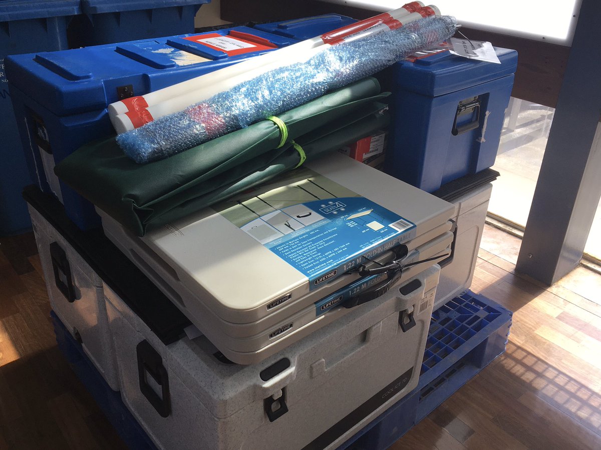 Antarctic cargo for Denman Glacier ice drilling packed and ready to ship to @AusAntarctic