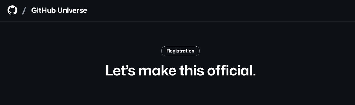 jcastilloaraujo's tweet image. 🚀Oficialmente me he registrado en @github para asistir a #GitHubUniverse2023 de este año! 🐙

No puedo esperar para sumergirme en todas las innovaciones y tendencias que se presentarán en el evento. ☀️

📅 8-9 de Noviembre 
🌐 Virtual

Regístrate aquí: githubuniverse.com