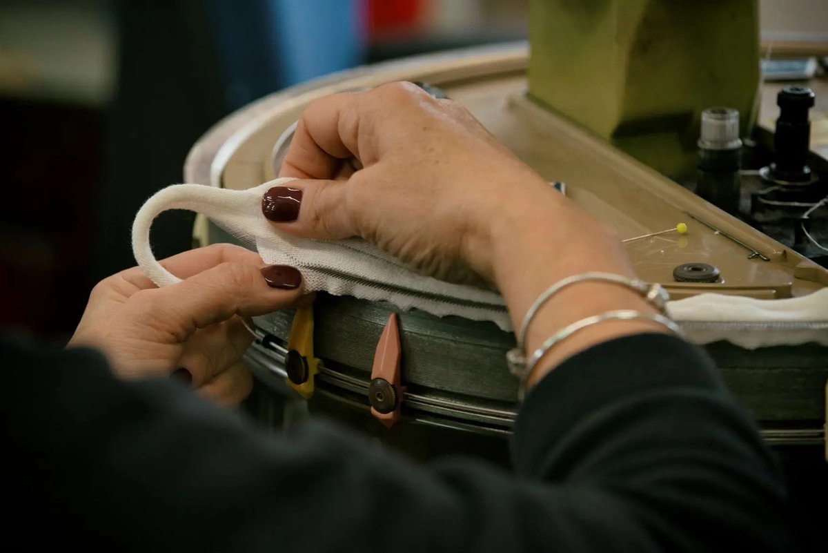 RoyaltyMApparel's tweet photo. At RoyaltyM, we hold craftsmanship in the highest regard. 

Before departing Italy, our garments undergo rigorous quality checks

Delighting in the intricacies, we uncover the beauty within. Meticulously weaving, stitch by stitch, our standards come alive. https://t.co/BsBxyuh4MO