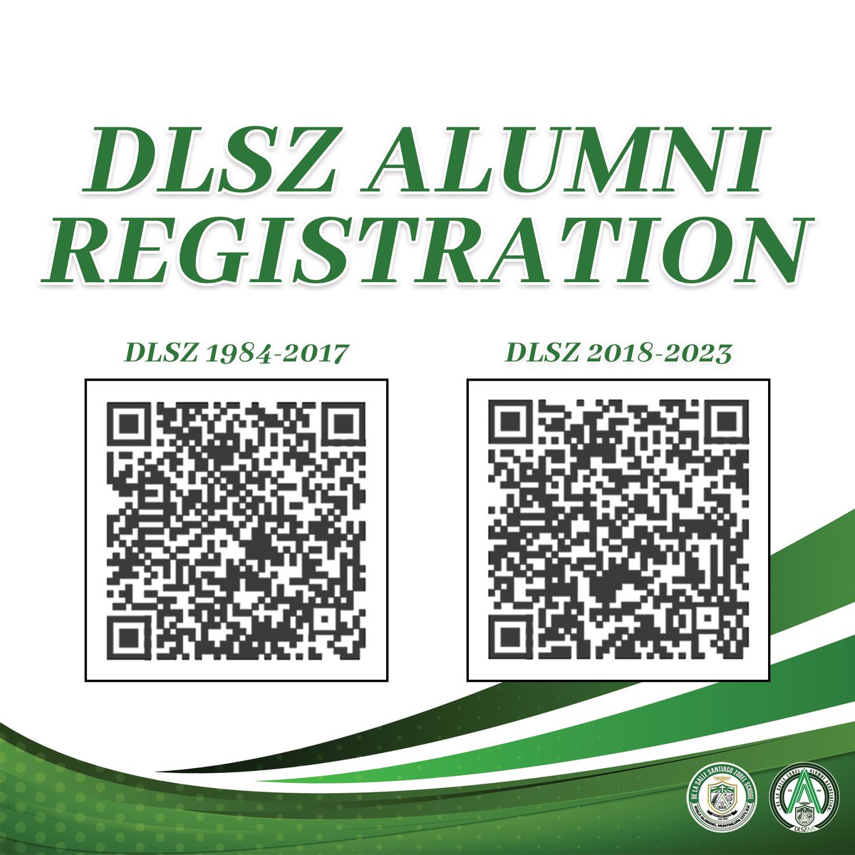 dls_zobel's tweet photo. Join our 𝗗𝗟𝗦𝗭 𝗮𝗹𝘂𝗺𝗻𝗶 𝗰𝗼𝗺𝗺𝘂𝗻𝗶𝘁𝘆 today!
𝘚𝘪𝘮𝘱𝘭𝘺 𝘴𝘤𝘢𝘯 𝘵𝘩𝘦 𝘘𝘙 𝘤𝘰𝘥𝘦 𝘵𝘰 𝘳𝘦𝘨𝘪𝘴𝘵𝘦𝘳.
Let us keep the Animo spirit alive. It's time to come home, Lasallians!
#DLSZ #DLSZAlumni https://t.co/Y6DqtSk1J8