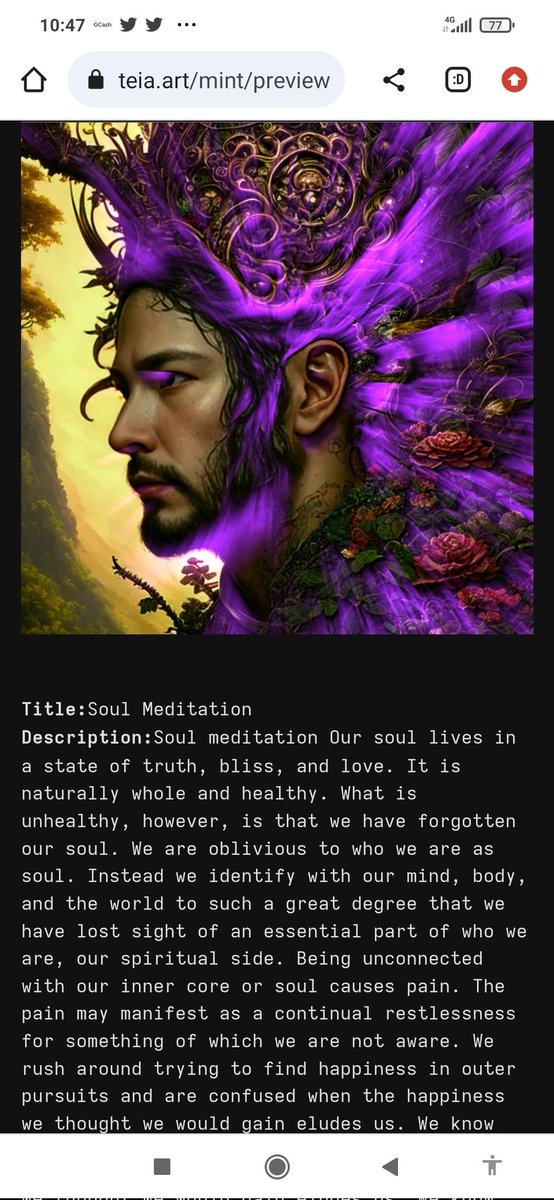 paradukz's tweet photo. 4 kinds of soul in life 
Now available 
for our beloved collector
https://t.co/Y5QIbqB6Ax
Soul Focus

https://t.co/VoFdzMCssL
Redemption of soul

https://t.co/V6WwgSjUs8
Soul Meditation

https://t.co/io12eyVyOX
Soul Reflection 

#tezosart
#nftart #tezosph #bukvisart #paradukz https://t.co/Xc9nhjSLsu