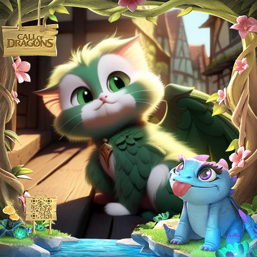 DarkSmokea's tweet photo. My Pet 😍 #Contest #codwarpets #CallOfDragons #AIpetDesign #SnugglesTheWingedPup #codwarpets #createyourfantasypets #createyourfantasyworld #callofdragonsgame https://t.co/aknhjwZJw3