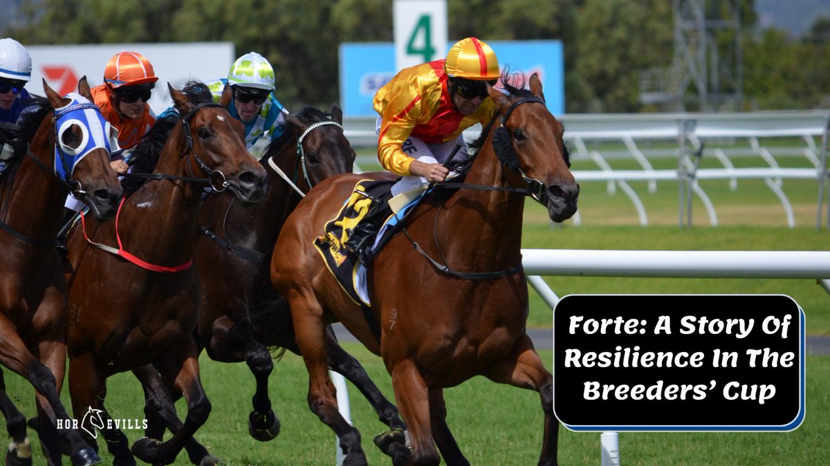 Experience Forte's unparalleled story of grit and resilience in the Breeders' Cup. 🐎 From challenges to triumph, it's a must-read for every horse enthusiast! 🔗 horsevills.com/forte-story-of… #Horsevills #BreedersCupTales #RacingResilience